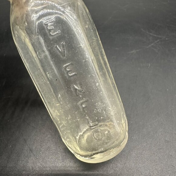Vintage Glass Baby Bottles Evenflo Calcisalin Sample 1950s Nursery Decor - Picture 8 of 10